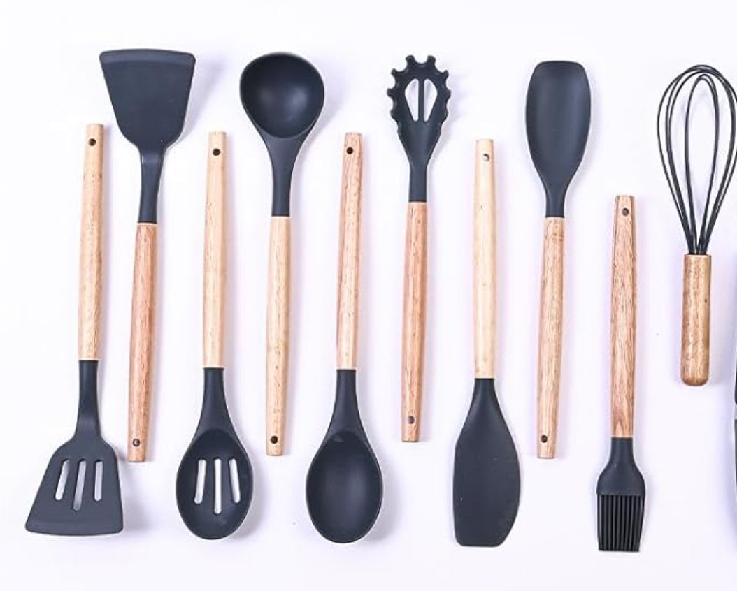 Silicone Spoon Spatula Set-– Penny International