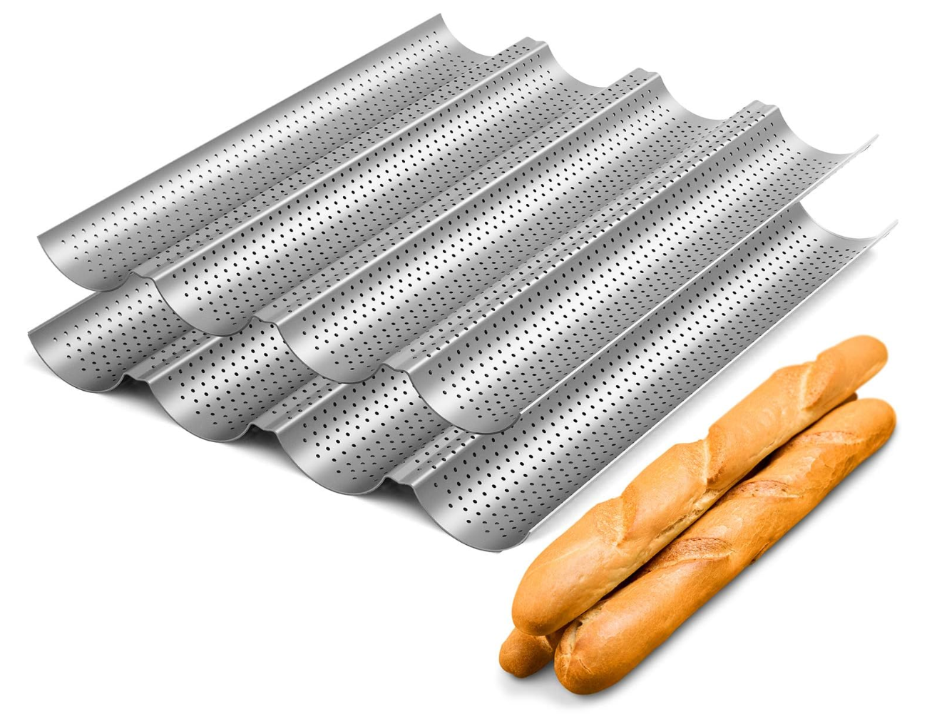 Baguette pan| Non-Stick Bread & Cake Baking Mold – Penny International