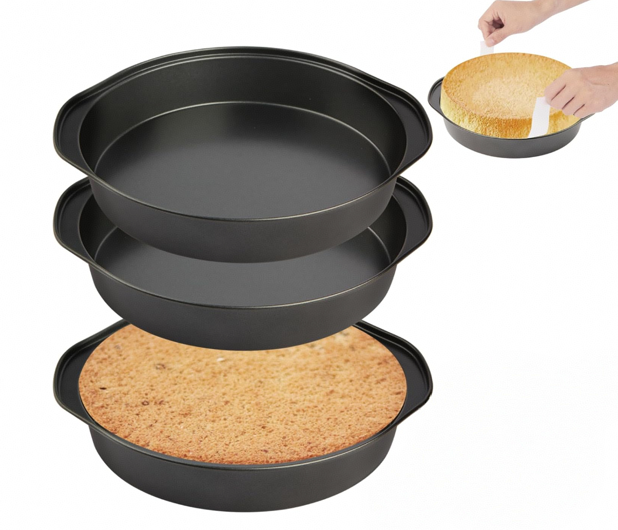 Carbon Steel Cake Baking Pans with Handle– Penny International