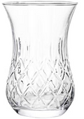 Traditional Style Turkish Ince Belli Tea Glasses made of Premium Glass. -Penny International